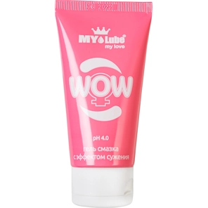  Интимная сужающая гель-смазка на водной основе MyLube WOW 50 мл 