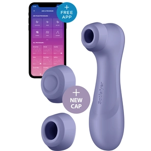  Сиреневый вакуумный стимулятор клитора Satisfyer Pro 2 Generation 3 с управлением через приложение 