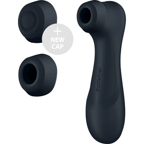  Черный вакуумный стимулятор клитора Satisfyer Pro 2 Generation 3 