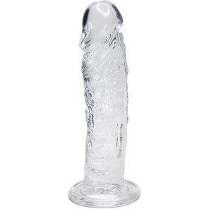  Прозрачный фаллоимитатор на присоске Empire Jelly Dildo 19,3 см 