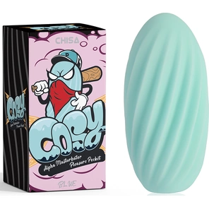  Аквамариновый мастурбатор Alpha Masturbator Pleasure Pocket 