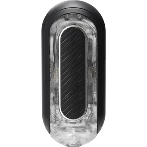  Черный мастурбатор Tenga Flip Zero Gravity с вибрацией 