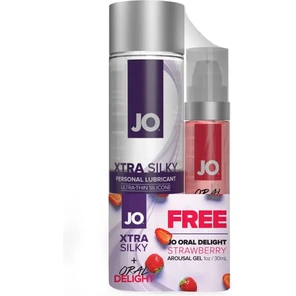  Набор лубрикантов System JO Xtra Silky Oral Delight Strawberry 