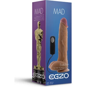  Реалистичный вибратор на присоске Mad Oscar 23 см. FFF 