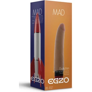  Реалистичный мультискоростной вибратор без мошонки Mad Rocket 18 см. FFF 