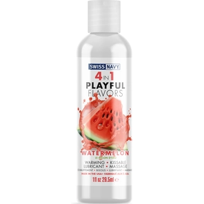  Массажный гель 4-в-1 Watermelon с ароматом арбуза 29,5 мл 