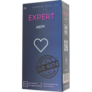  Светящиеся в темноте презервативы EXPERT Neon 10 шт 