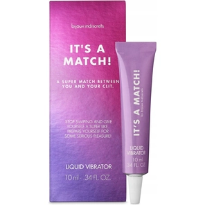  Жидкий вибратор Bijoux Indiscrets IT’S A MATCH 10 мл 