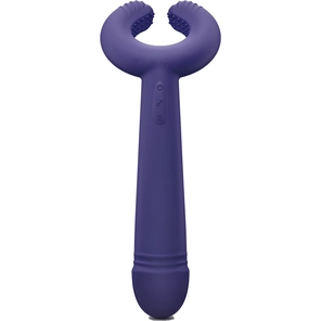  Темно-синий вибратор для пар Please Me Multi Vibrator 