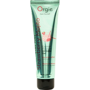  Съедобный интимный гель Orgie Lube Tube Cocktail Strawberry Mojito 100 мл 