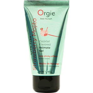  Съедобный интимный гель Orgie Lube Tube Cocktail Strawberry Mojito 50 мл 