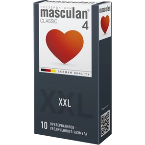  Презервативы увеличенного размера Masculan XXL 10 шт 