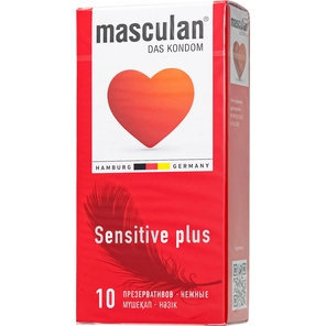  Презервативы Masculan Sensitive plus 10 шт 