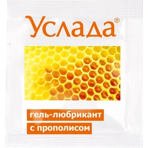  Гель-лубрикант «Услада с прополисом» 3 гр 