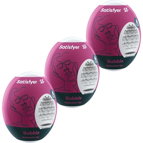  Набор из 3 мастурбаторов-яиц Satisfyer Bubble 