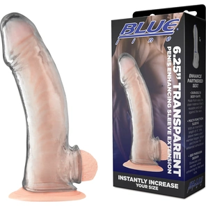  Прозрачная насадка на пенис Transparent Penis Enhancing Sleeve Extension 15,9 см 