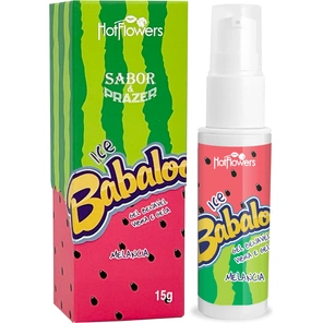  Оральный гель Babaloo Ice со вкусом арбуза и эффектом холодка 15 гр 
