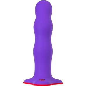  Фиолетовый фаллоимитатор Stubs Bouncer 18,5 см 