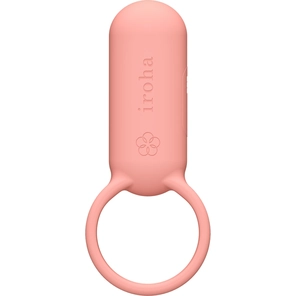  Коралловое эрекционное кольцо Iroha SVR Coral Pink 