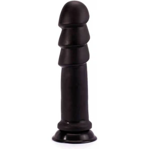  Черный анальный фаллоимитатор 11.25 King Sized Anal Ripples 28 см 