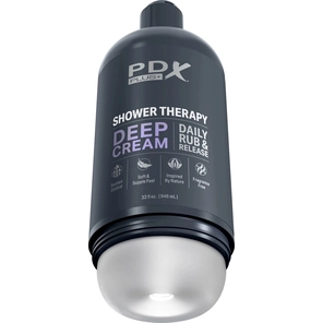  Мастурбатор в бутылке Shower Therapy Deep Cream 