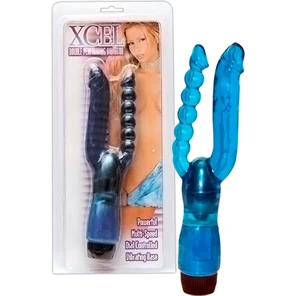  Голубой вибратор Xcel-Vibratorl 25 см 