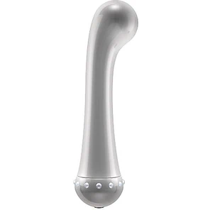  Вибратор для стимуляции точки G The Zircon Silver 16,7 см 