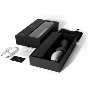  Графитовый перезаряжаемый вибростимулятор простаты Loki Obsidian Black 19,6 см 