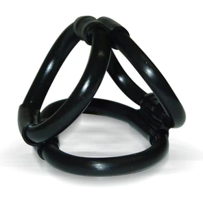  Эрекционное кольцо Tri Ring Cock Cage 