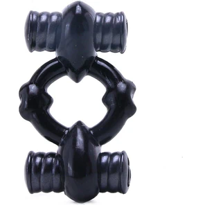  Эрекционное кольцо с двумя вибраторами TLC All Nighter Dual Wireless Cock Ring 
