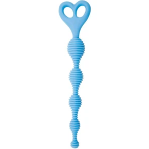  Голубые анальные бусы TLC Bum Buddies Anal Beads 26,7 см 