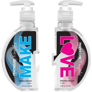 Набор из покалывающей и согревающей смазок Make Love Warming and Tingling Lubricant 2 х 147 мл 