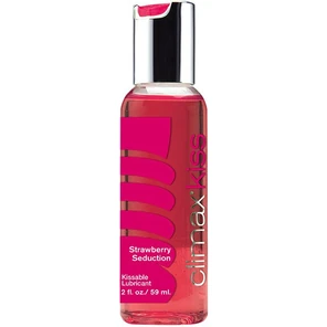  Вкусовой лубрикант Climax Kiss с ароматом клубники 59 мл 