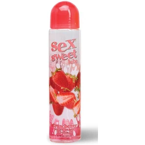  Вкусовой лубрикант с ароматом клубники Sex Sweet Lube 197 мл 