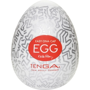  Мастурбатор-яйцо Keith Haring EGG PARTY 