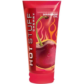  Разогревающее массажное масло с ароматом вишни Hot Stuff Warming Oil 177 мл 