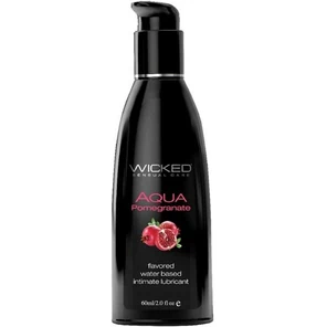  Лубрикант с ароматом граната Wicked Aqua Pomegranate 60 мл 