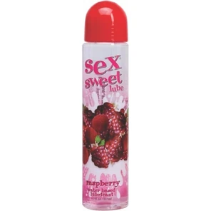 Вкусовой лубрикант с ароматом малины Sex Sweet Lube 197 мл 