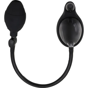  Чёрная вибропомпа для вагины с 7 режимами вибрации VIBRATING VAGINA PUMP 
