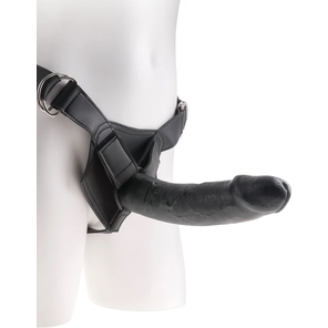  Страпон Harness со съемной чёрной насадкой King Cock 9 22,9 см 