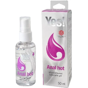  Согревающая силиконовая гель-смазка Yes Anal hot 50 мл 