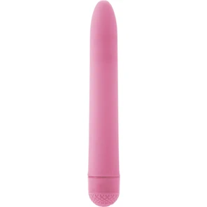  Розовый вибромассажер FIRST TIME POWER VIBE 15,25 см 