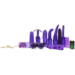  Фиолетовый вибронабор SEX TOY KIT LAVENDER 