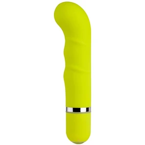  Зелёный мини-вибратор для G-массажа NEON PASSION VIBE GREEN 11,4 см 