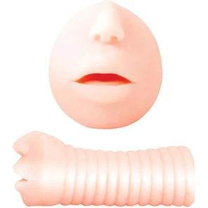  Реалистичный мастурбатор-ротик REALSTUFF MOUTH TO-GO 