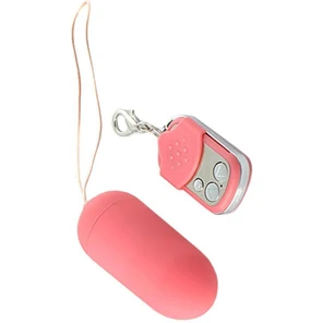  Розовое виброяйцо с радиоуправлением SEDUCTION EGG 