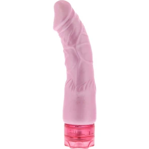  Розовый вибратор реалистичной формы JELLY JOY SWEET SENSATIONS 16,5 см 
