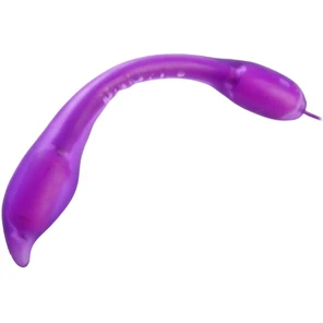  Гибкий фиолетовый вибратор Bendable You Too 20,3 см 