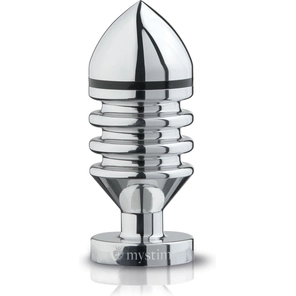  Металлическая анальная пробка Hector Helix Buttplug S 10 см 