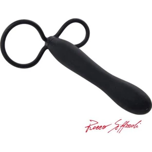  Гладкая насадка для двойного проникновения ROCCO DOUBLE STRAP-ON PUSSY 